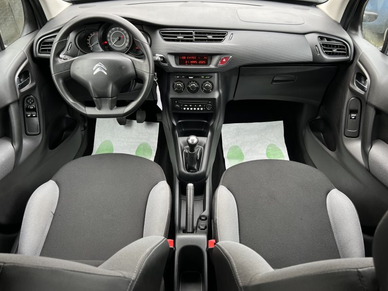 CITROEN C3 II 1.4 75 Cv 5 PORTES CLIMATISATION BLUETOOTH CRIT AIR 1 36 100 Kms - GARANTIE 1 AN