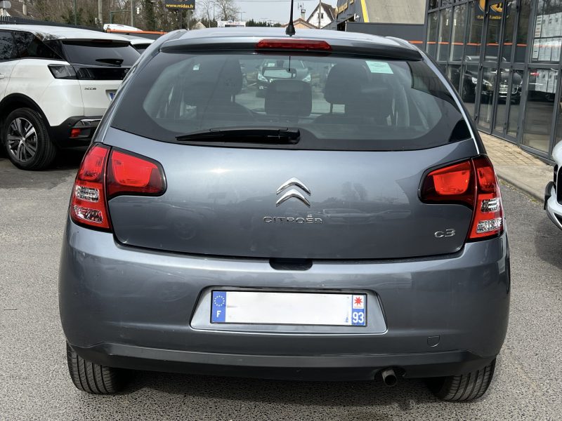 CITROEN C3 II 1.4 75 Cv 5 PORTES CLIMATISATION BLUETOOTH CRIT AIR 1 36 100 Kms - GARANTIE 1 AN