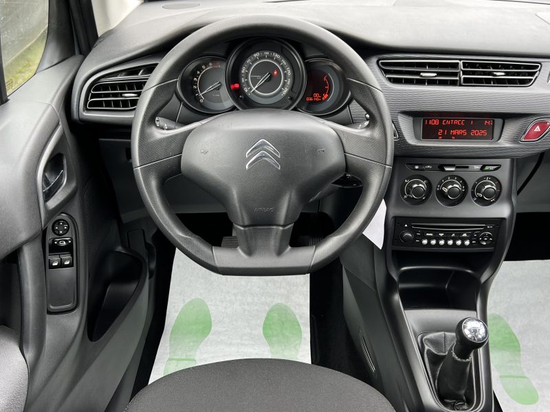 CITROEN C3 II 1.4 75 Cv 5 PORTES CLIMATISATION BLUETOOTH CRIT AIR 1 36 100 Kms - GARANTIE 1 AN