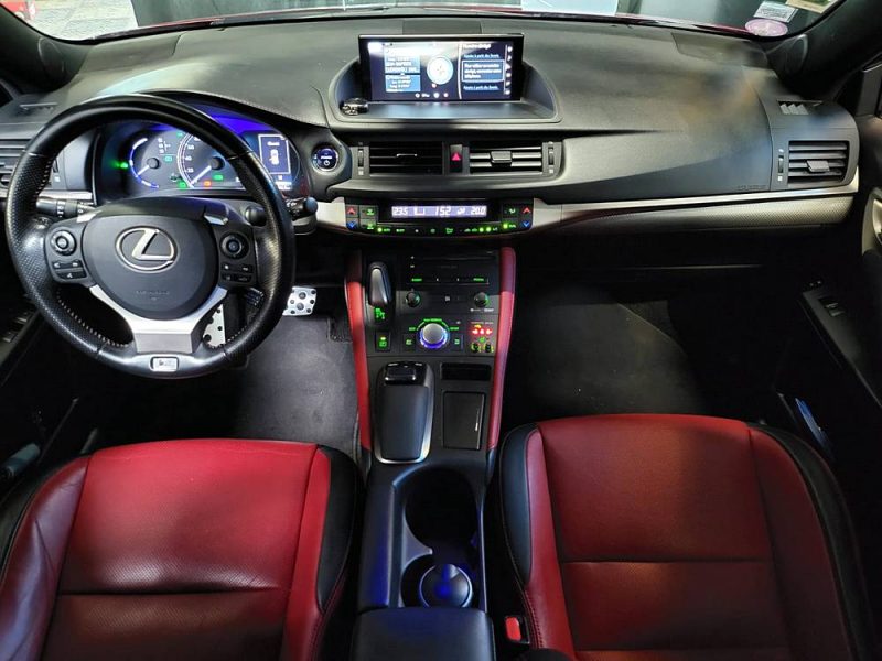 LEXUS CT200H 1.8VTI 136CHV HYBRID / SUIVI LEXUS / CAMERA RECUL / CARPLAY / KEYLESS / MODES DE CONDUI