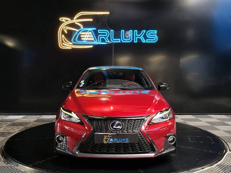 LEXUS CT200H 1.8VTI 136CHV HYBRID / SUIVI LEXUS / CAMERA RECUL / CARPLAY / KEYLESS / MODES DE CONDUI