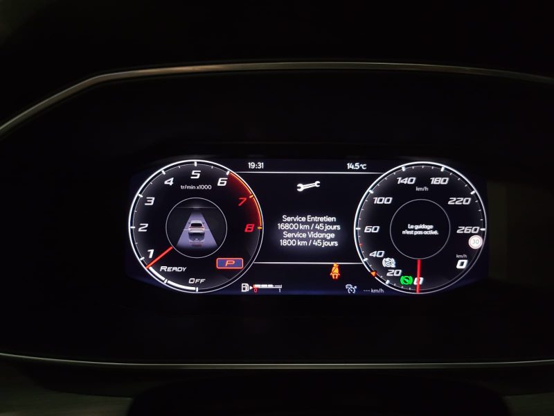 SEAT LEON 1.5 TFSI 150cv TOIT OUVRANT / VIRTUAL COCKPIT / SIEGE ELECTRIQUE+MEMOIRE / CARPLAY