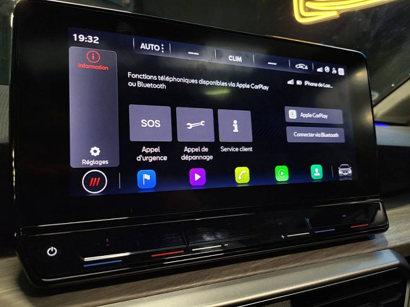 SEAT LEON 1.5 TFSI 150cv TOIT OUVRANT / VIRTUAL COCKPIT / SIEGE ELECTRIQUE+MEMOIRE / CARPLAY