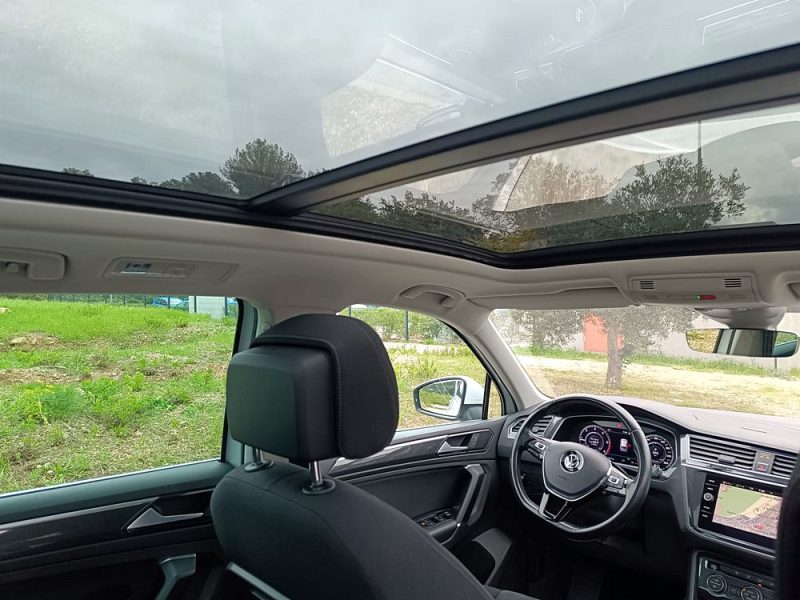 Volkswagen TIGUAN 2.0 TDI 150CH CARAT DSG7 2018 4x4, SUV, Blanc, 8 cv, 5 portes, 5P, garantie 3 mois