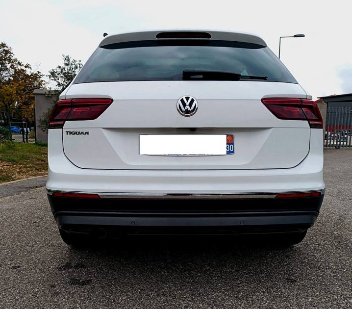 Volkswagen TIGUAN 2.0 TDI 150CH CARAT DSG7 2018 4x4, SUV, Blanc, 8 cv, 5 portes, 5P, garantie 3 mois