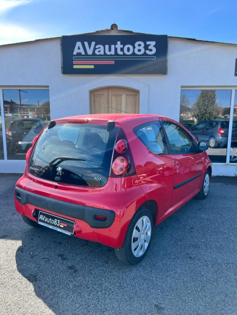 PEUGEOT  107 2012 1.0 68cv / Boita Automatique / Moteur à Chaine / CT OK 