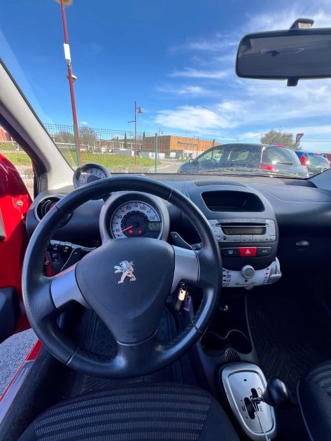 PEUGEOT  107 2012 1.0 68cv / Boita Automatique / Moteur à Chaine / CT OK 