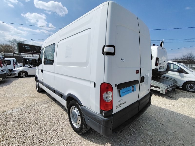 RENAULT MASTER L2H2  2.5 DCI 100CV CABINE APROFONDIE 7 PLACES FAIBLE KM 2008