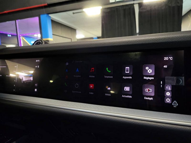 PORSCHE CAYENNE 3.0 V6 E-HYBRID COUPE PH2 / BOSE / TV ARRIERES / ROUE AR DIRECTRICE / ECRAN PASSAGER