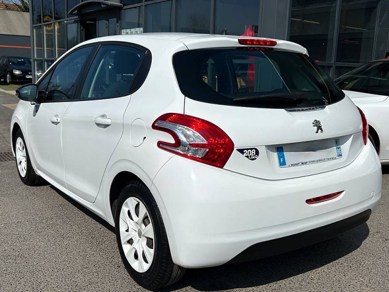 PEUGEOT 208 LIKE 1.0 VTI 68 Cv 1ERE MAIN CLIMATISATION REGULATEUR LIMITEUR BLUETOOTH - GARANTIE 1 AN