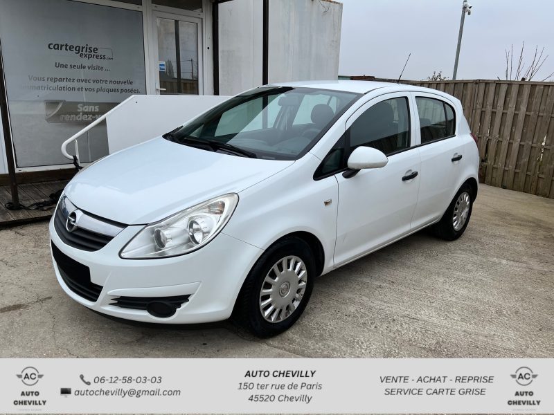 OPEL CORSA 1.2i - 16V 80 CH Pack Clim
