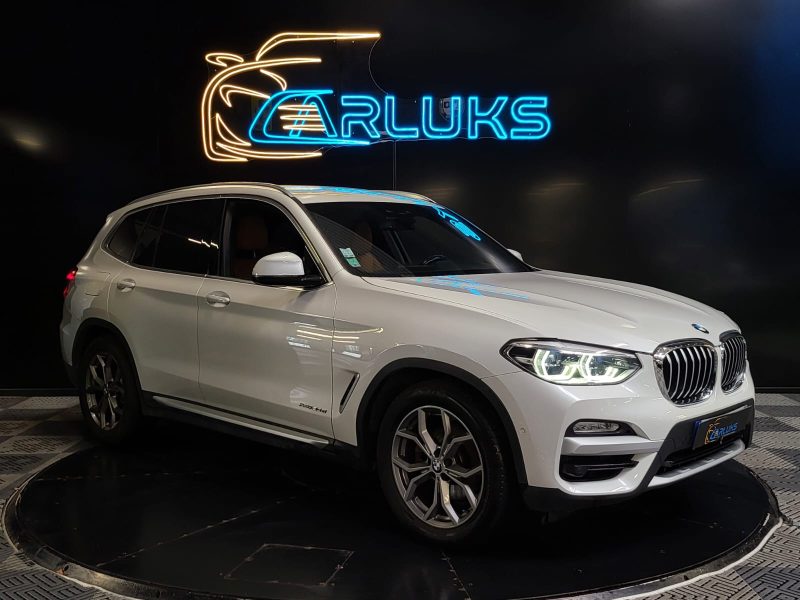 BMW X3 20d 2.0 XDRIVE X LINE 190 cv / TETE HAUTE + H&K + SIEGES CUIR + CARPLAY /