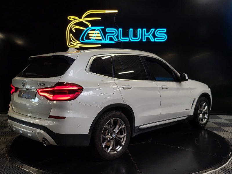 BMW X3 20d 2.0 XDRIVE X LINE 190 cv / TETE HAUTE + H&K + SIEGES CUIR + CARPLAY /