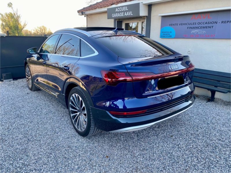 AUDI  E TRON SPORTBACK 2020 50 QUATTRO 313CH 