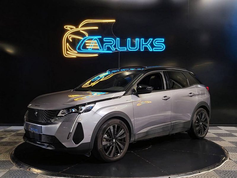 PEUGEOT 3008 1.6 HYBRID 225Cv e-EAT8 GT PACK BLACK / TOIT OUVRANT + NIGHT VISION + CARPLAY /