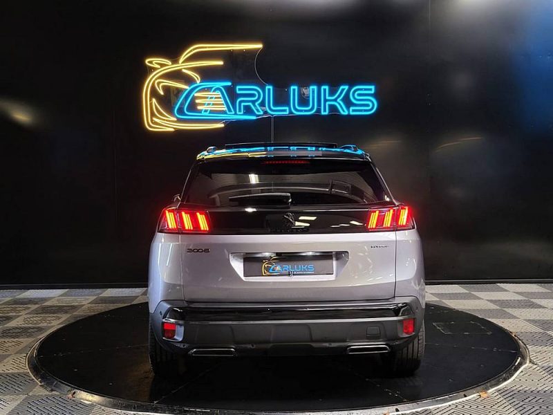 PEUGEOT 3008 1.6 HYBRID 225Cv e-EAT8 GT PACK BLACK / TOIT OUVRANT + NIGHT VISION + CARPLAY /