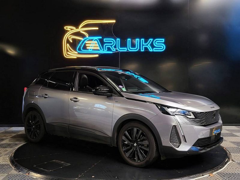 PEUGEOT 3008 1.6 HYBRID 225Cv e-EAT8 GT PACK BLACK / TOIT OUVRANT + NIGHT VISION + CARPLAY /