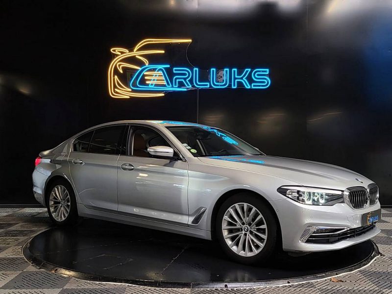 B.M.W. SERIE 520d 2.0 190CV LUXURY LINE / SIEGES ELECTRIQUES / CHAUFFANTS ET VENTILES / CAMERA 360