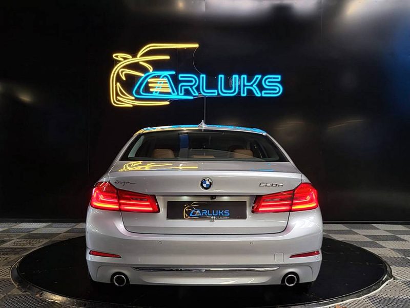 B.M.W. SERIE 520d 2.0 190CV LUXURY LINE / SIEGES ELECTRIQUES / CHAUFFANTS ET VENTILES / CAMERA 360
