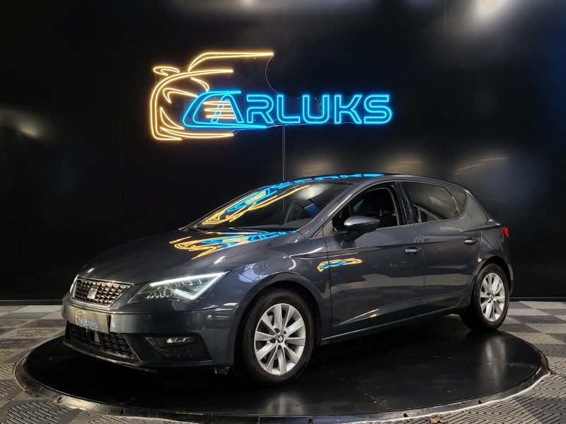 SEAT LEON 1.6 TDI DSG7 115Cv STYLE / VIRTUAL COCKPIT + CARPLAY + SUIVIE COMPLET SEAT /