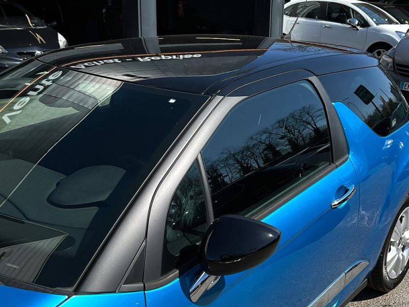 DS DS 3 SO CHIC 1.2 82 Cv PREMIERE MAIN 39 100 Kms GPS TACTILE CAMERA BLUETOOTH - GARANTIE 1 AN