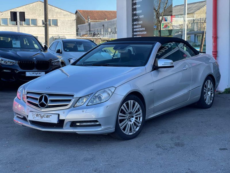 MERCEDES CLASSE E (207) Cabriolet 300 3.5 V6 24V 7G-TRONIC BLUE EFFICEINCY 252 ch GARANTIE 6 MOIS