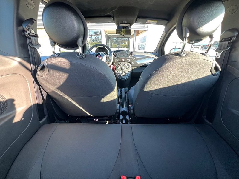 FIAT 500 1.0 70 CV HYBRIDE LAUNCH EDITION, APPLE CARPLAY, BLUETOOTH, CLIMATISATION, RADAR DE RECUL