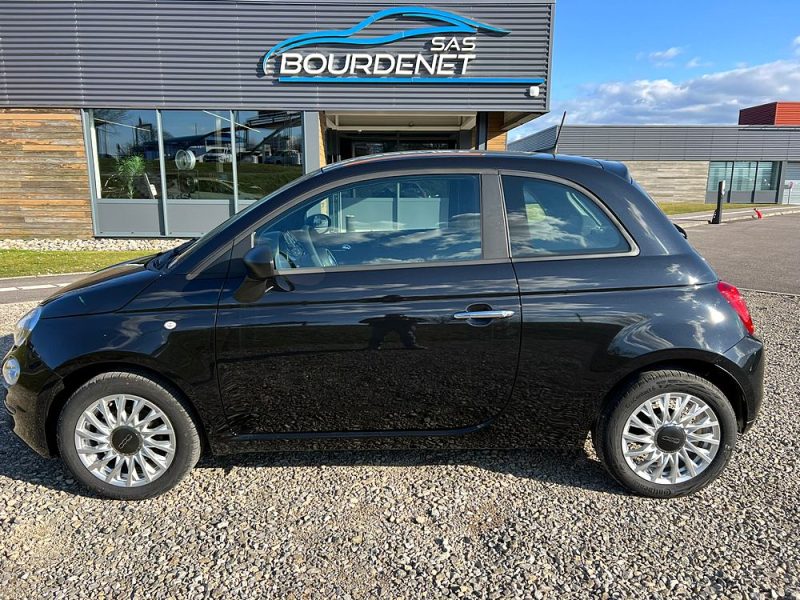 FIAT 500 1.0 70 CV HYBRIDE LAUNCH EDITION, APPLE CARPLAY, BLUETOOTH, CLIMATISATION, RADAR DE RECUL