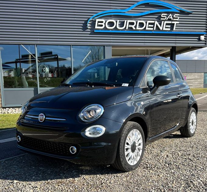 FIAT 500 1.0 70 CV HYBRIDE LAUNCH EDITION, APPLE CARPLAY, BLUETOOTH, CLIMATISATION, RADAR DE RECUL