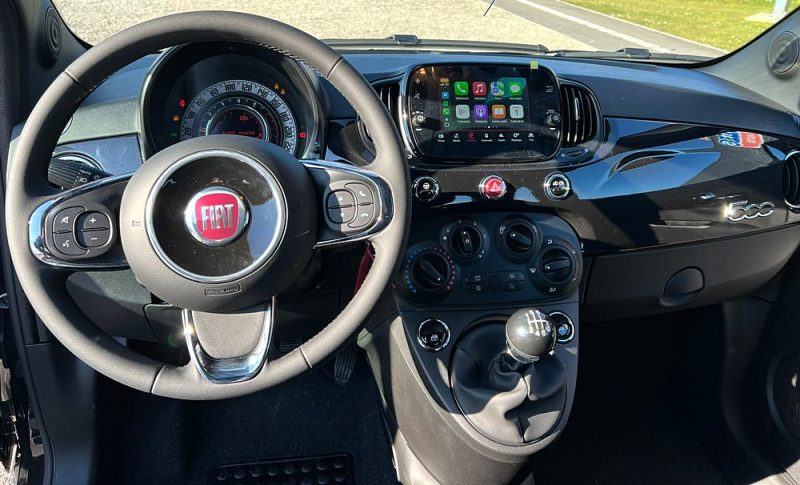 FIAT 500 1.0 70 CV HYBRIDE LAUNCH EDITION, APPLE CARPLAY, BLUETOOTH, CLIMATISATION, RADAR DE RECUL