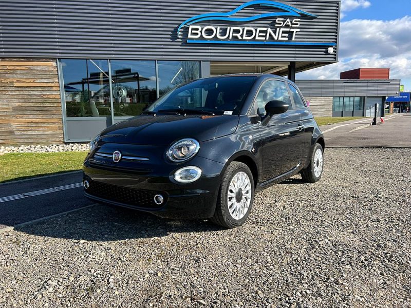 FIAT 500 1.0 70 CV HYBRIDE LAUNCH EDITION, APPLE CARPLAY, BLUETOOTH, CLIMATISATION, RADAR DE RECUL