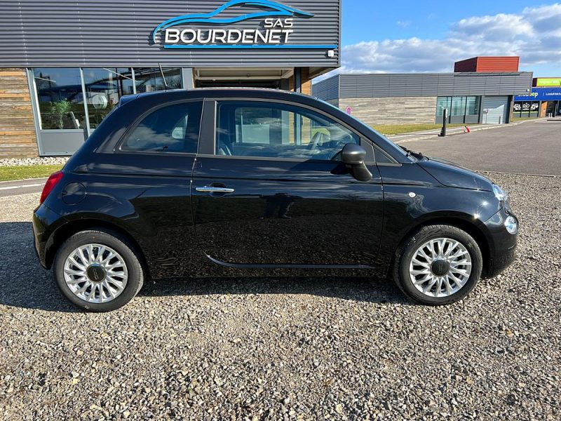 FIAT 500 1.0 70 CV HYBRIDE LAUNCH EDITION, APPLE CARPLAY, BLUETOOTH, CLIMATISATION, RADAR DE RECUL
