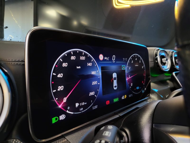 MERCEDES CLASSE C 200 1.5 204CV 9G-TRONIC AMG LINE / TOIT OUVRANT + CAMERA 360° + SIEGES ELECTRIQUE 