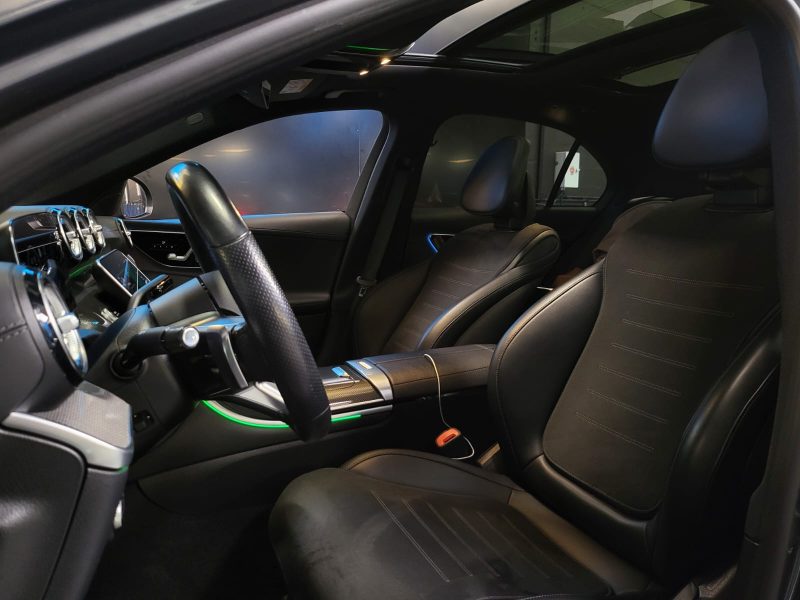 MERCEDES CLASSE C 200 1.5 204CV 9G-TRONIC AMG LINE / TOIT OUVRANT + CAMERA 360° + SIEGES ELECTRIQUE 