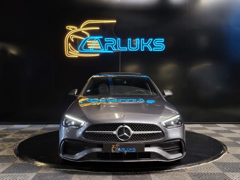 MERCEDES CLASSE C 200 1.5 204CV 9G-TRONIC AMG LINE / TOIT OUVRANT + CAMERA 360° + SIEGES ELECTRIQUE 