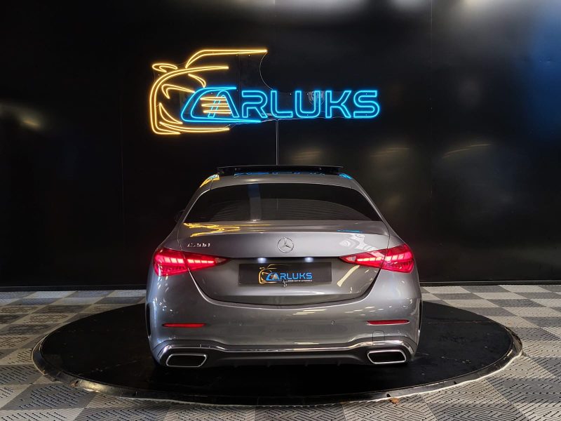 MERCEDES CLASSE C 200 1.5 204CV 9G-TRONIC AMG LINE / TOIT OUVRANT + CAMERA 360° + SIEGES ELECTRIQUE 