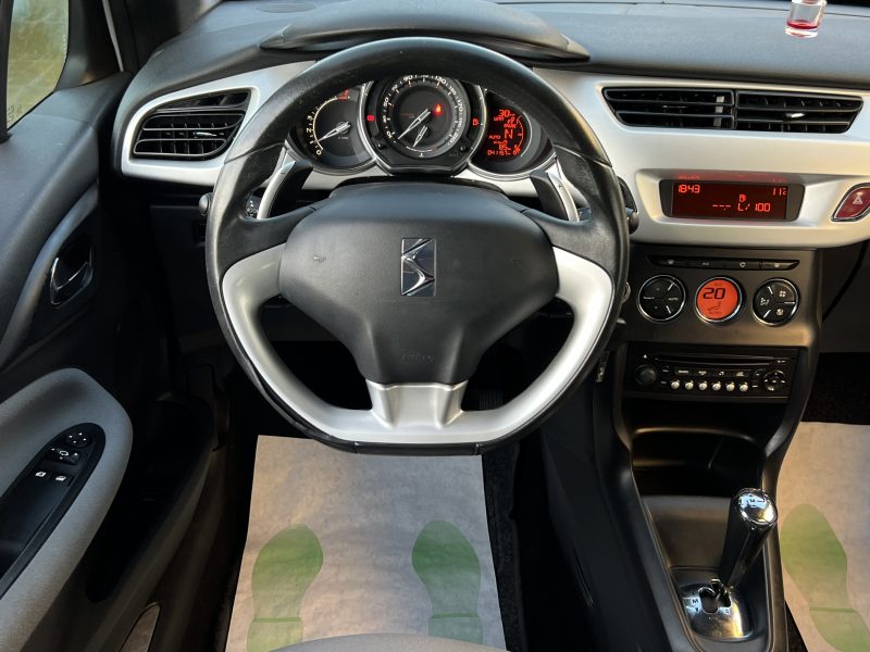 CITROEN DS3 CHIC 1.4 VTI 95 Cv BOITE AUTOMATIQUE / 41 100 Kms CRIT AIR 1 - GARANTIE 1 AN