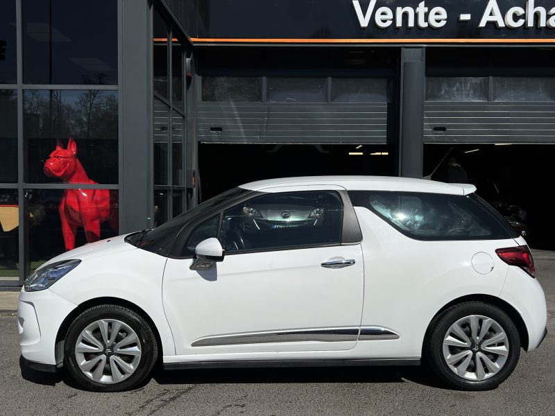 CITROEN DS3 CHIC 1.4 VTI 95 Cv BOITE AUTOMATIQUE / 41 100 Kms CRIT AIR 1 - GARANTIE 1 AN