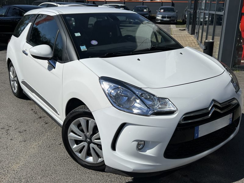 CITROEN DS3 CHIC 1.4 VTI 95 Cv BOITE AUTOMATIQUE / 41 100 Kms CRIT AIR 1 - GARANTIE 1 AN