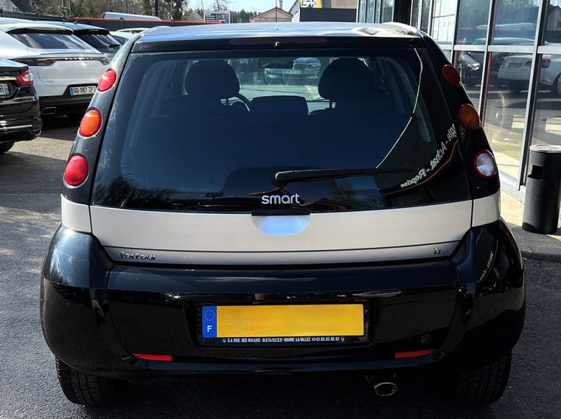 SMART FORFOUR 1.1 75 Cv PREMIERE MAIN / 45 100 Kms CLIMATISATION 5 PORTES - GARANTIE 1 AN