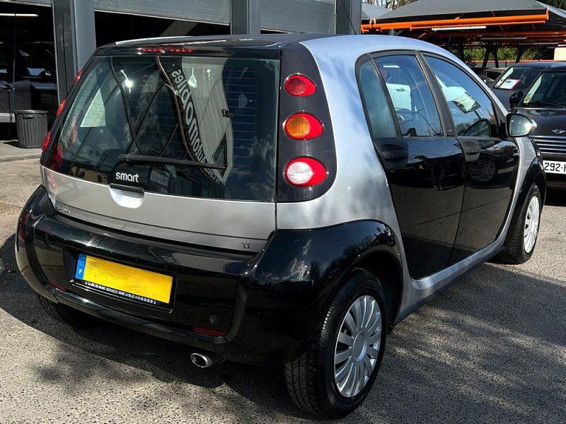 SMART FORFOUR 1.1 75 Cv PREMIERE MAIN / 45 100 Kms CLIMATISATION 5 PORTES - GARANTIE 1 AN