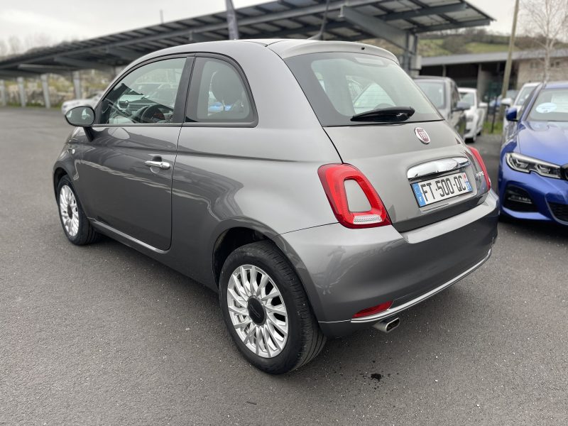 FIAT 500 1.0 70ch BSG S&S Lounge - 27 500 KM - Garantie 12 mois
