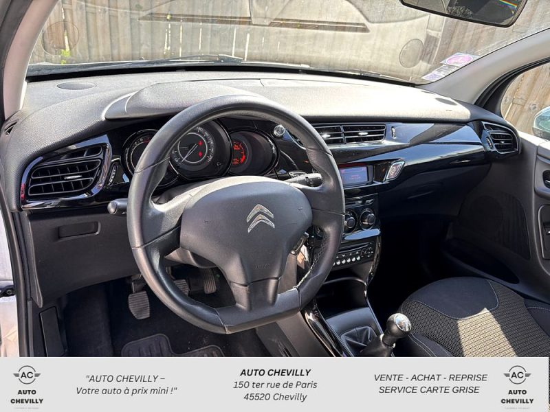 CITROEN C3 1.4i 75 CH/Clim/Régulateur/Bluetooth