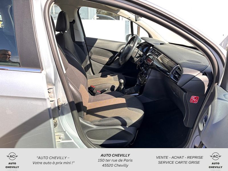 CITROEN C3 1.4i 75 CH/Clim/Régulateur/Bluetooth