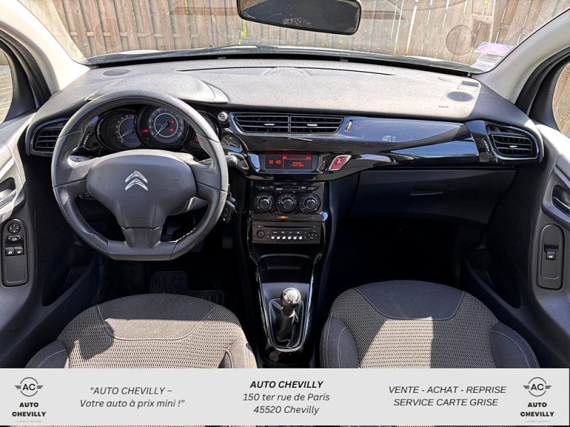 CITROEN C3 1.4i 75 CH/Clim/Régulateur/Bluetooth