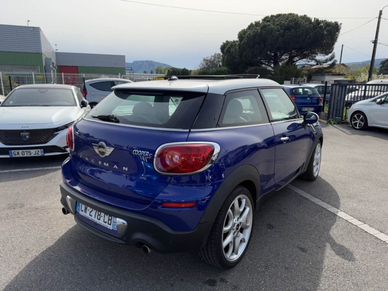 MINI MINI PACEMAN 1.6iI 184CH BOITE AUTO COOPER S TOIT OUVRANT GARANTIE