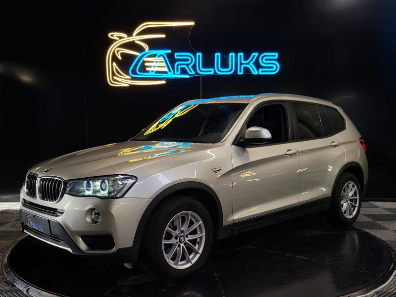 BMW X3 20d XDRIVE 190cv BVA7 BUSINESS / SUIVI OK / KEYLESS / SIEGE EN CUIR CHAUFFANTS