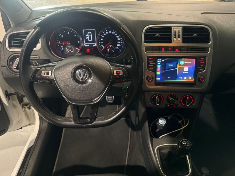 VOLKSWAGEN POLO 1.4 TDI 90ch Allstar BlueMotion CARPLAY