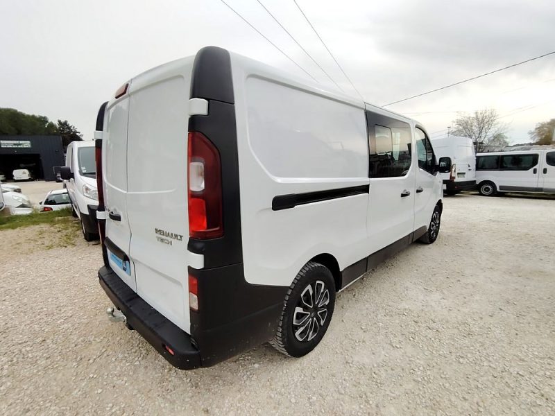 RENAULT TRAFIC L2H1 1.6DCI 120 CV CABINE APPROFONDIE 6places 2016