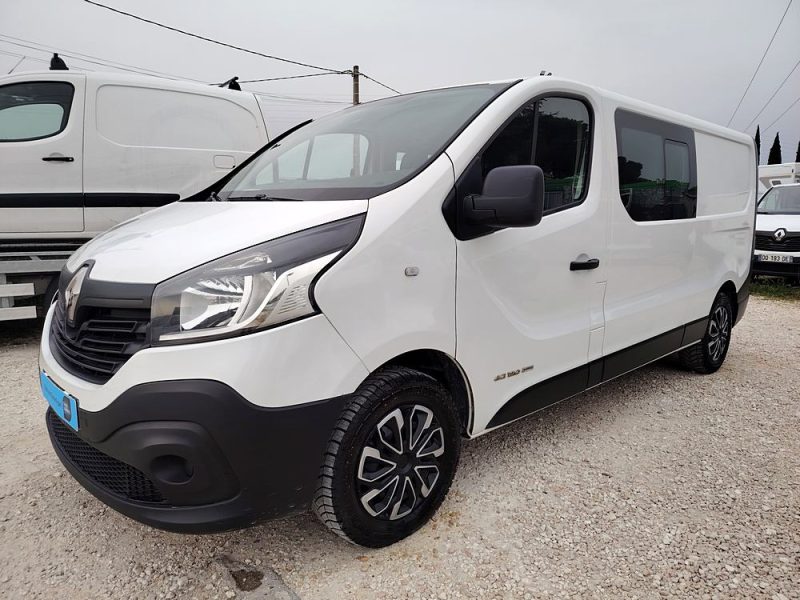 RENAULT TRAFIC L2H1 1.6DCI 120 CV CABINE APPROFONDIE 6places 2016